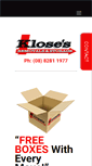 Mobile Screenshot of kloses.com.au